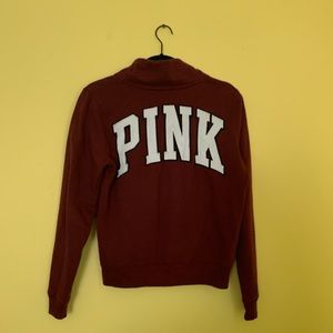 New! Victoria’s Secret PINK quarter zip